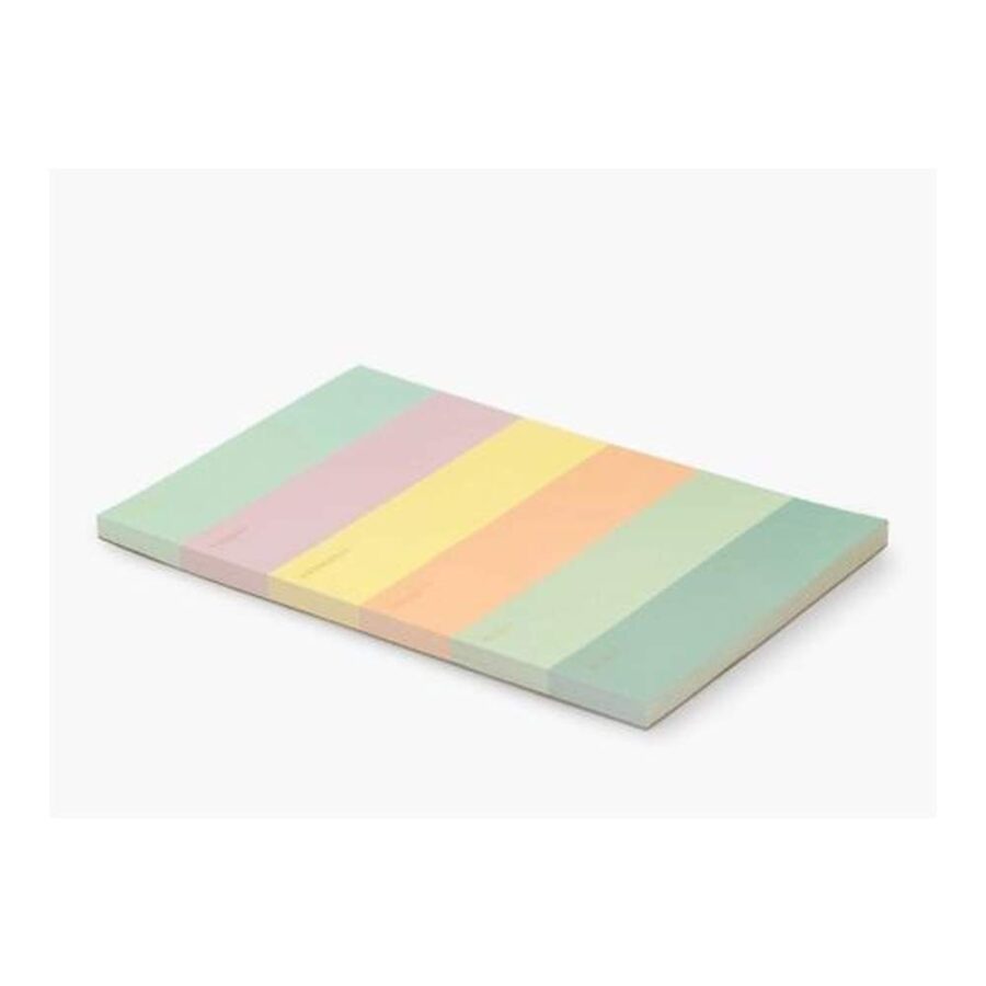 Planificador Semanal Color Block