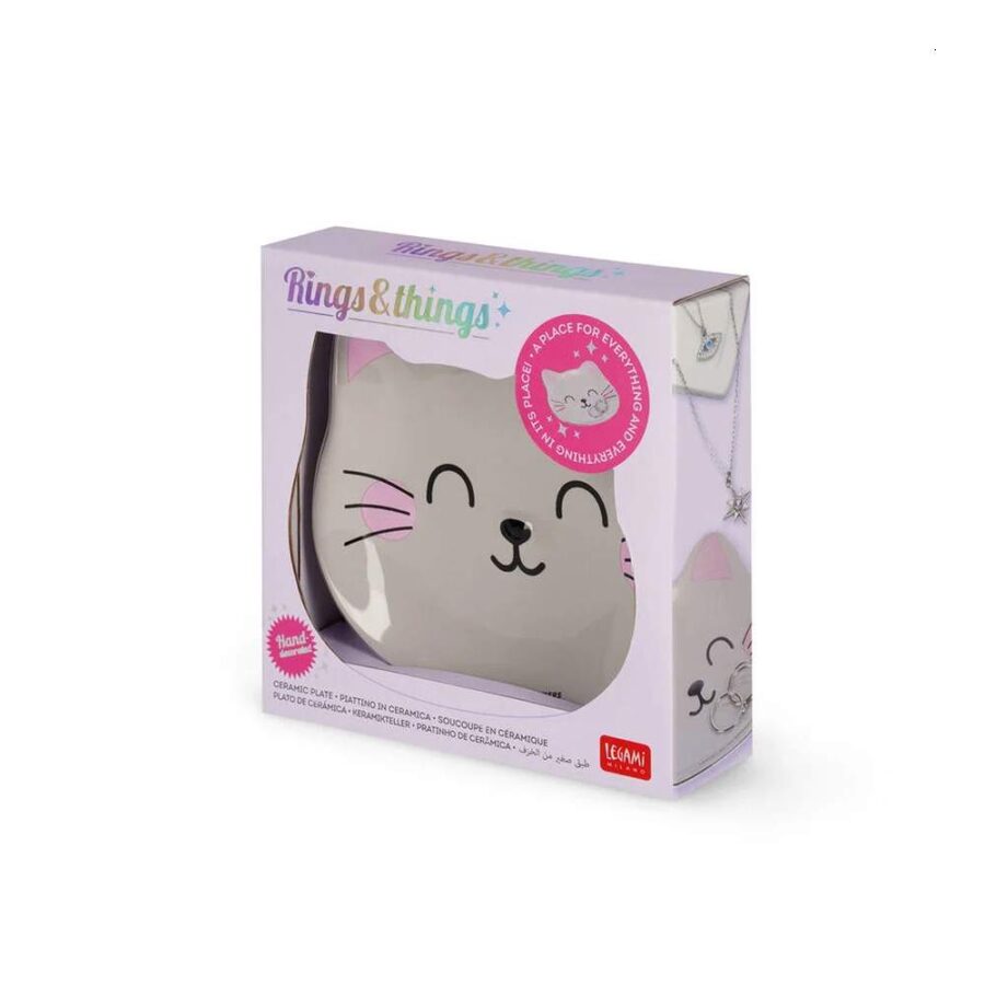Platito Cerámica Kitty