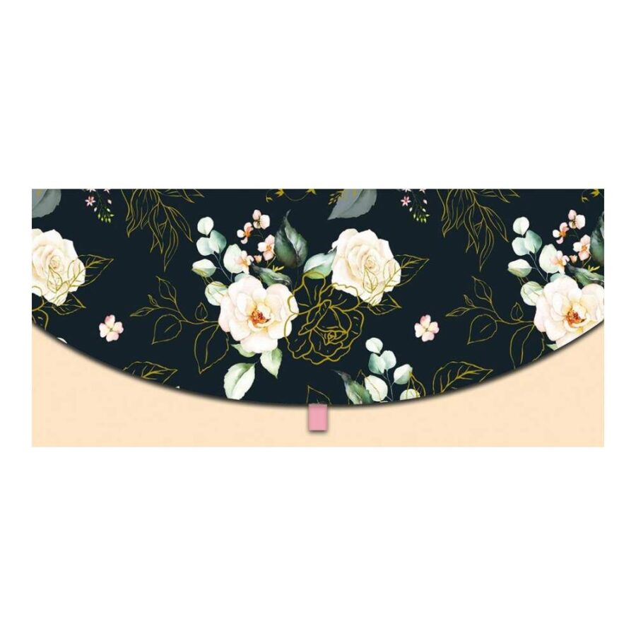 Portabilletes Rosas Blancas