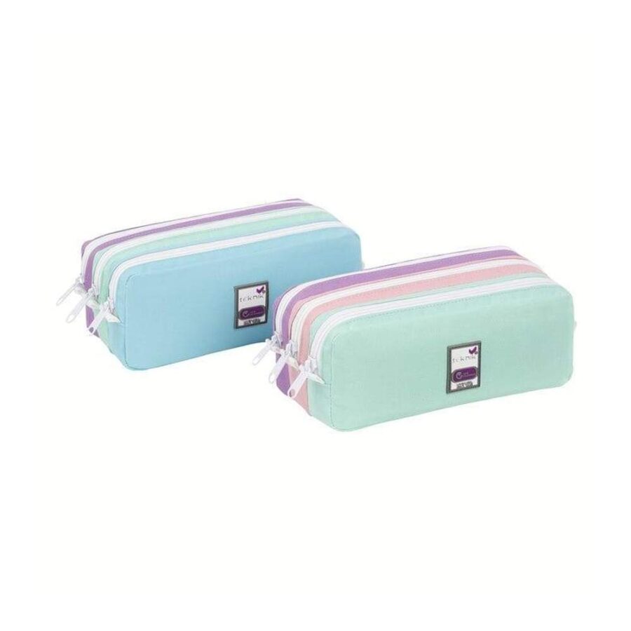 Portatodo Triple Colores Pastel