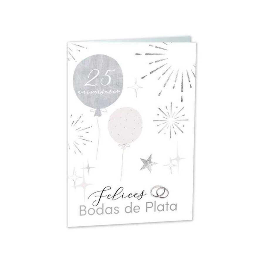 Postal Bodas Plata