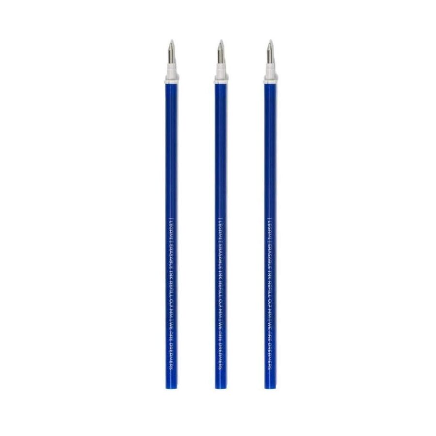 Recambio Bolígrafo Borrable De Gel Azul