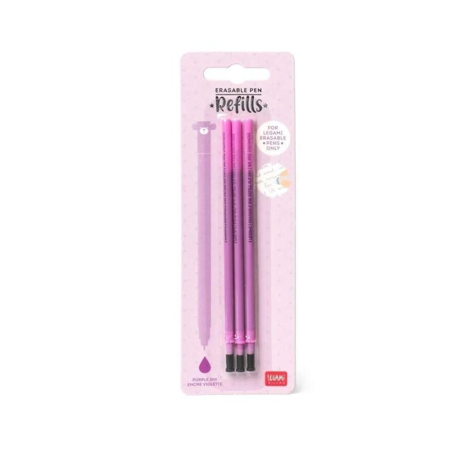 Recambio Bolígrafo Borrable De Gel Morado