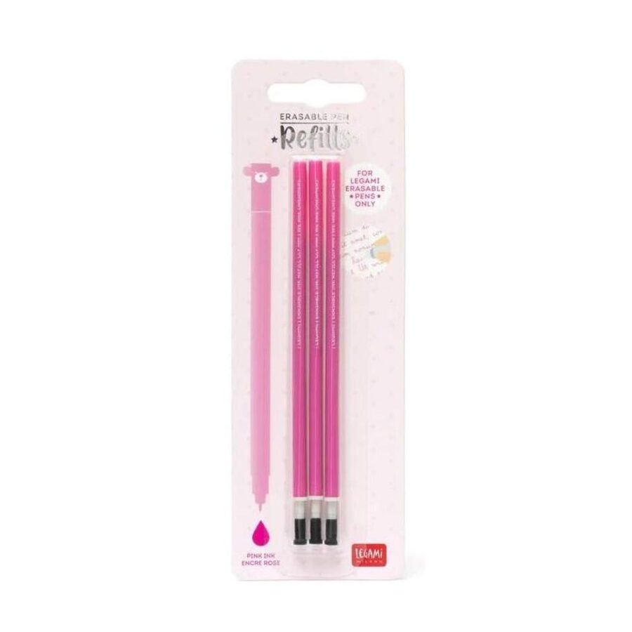 Recambio Bolígrafo Borrable De Gel Rosa