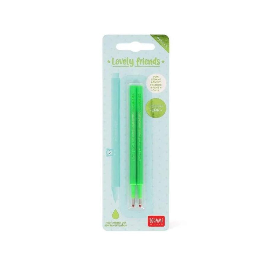 Recambio Bolígrafo Gel Verde Neón 0,5 Mm