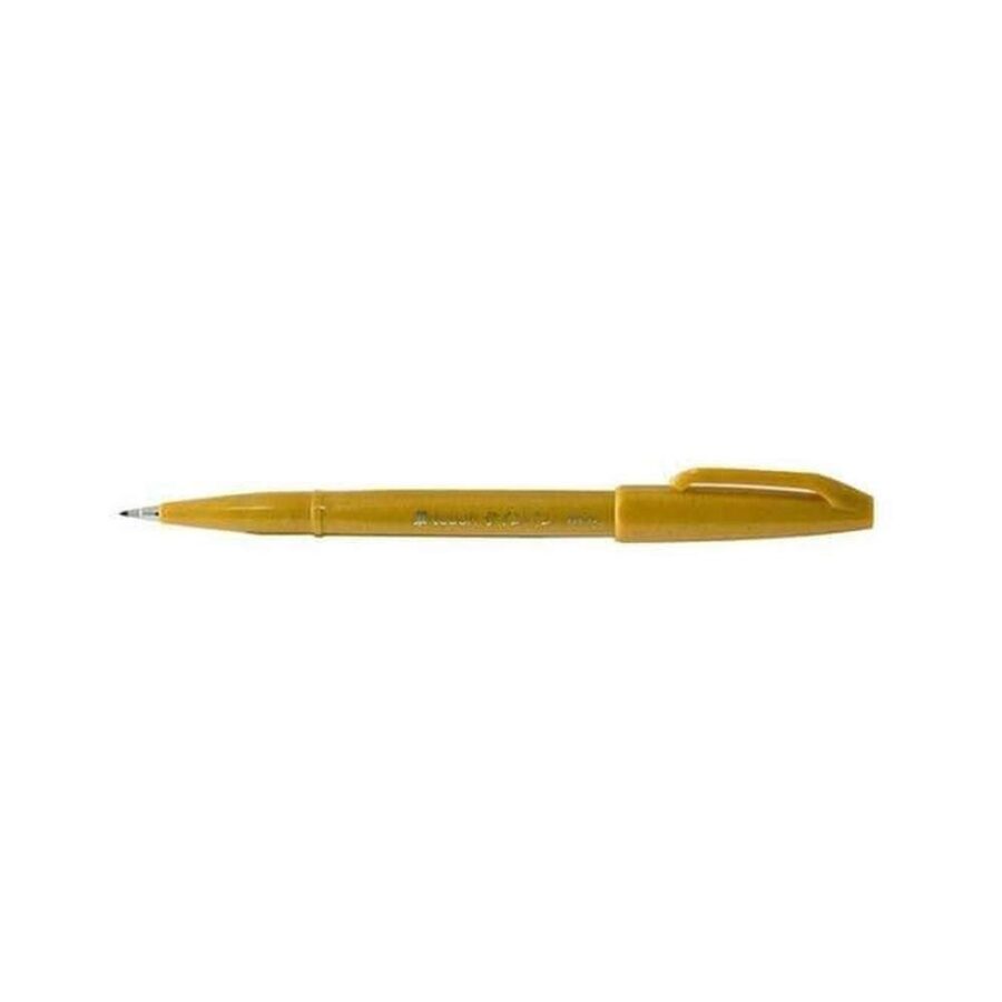 Rotulador Pentel Touch Amarillo Ocre