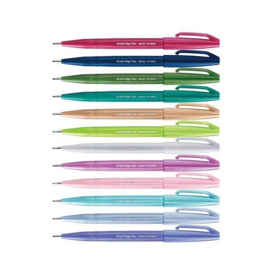 Rotulador Pentel Touch Azul Claro