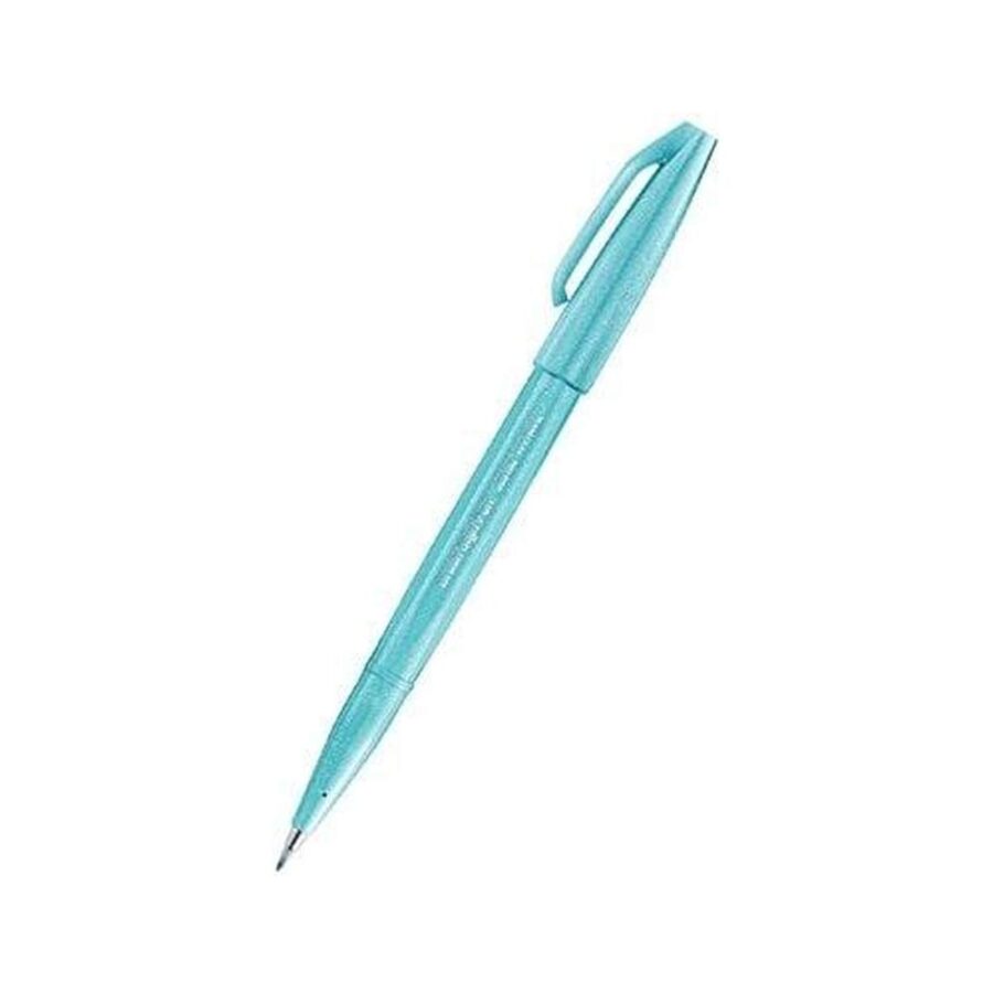 Rotulador Pentel Touch Azul Claro