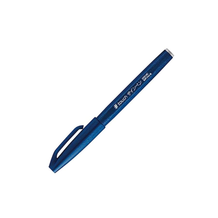 Rotulador Pentel Touch Azul Negro
