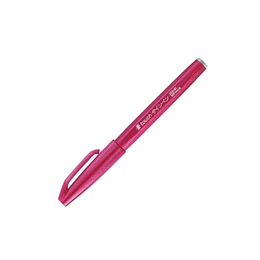 Rotulador Pentel Touch Burgundi