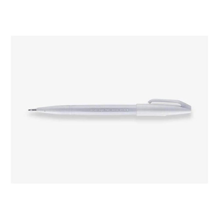 Rotulador Pentel Touch Gris Claro
