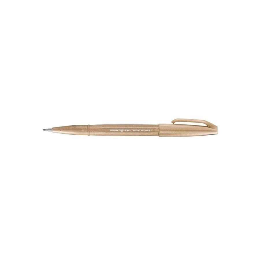 Rotulador Pentel Touch Marrón Claro