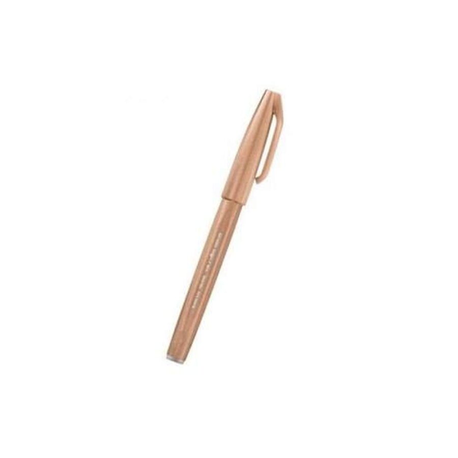 Rotulador Pentel Touch Marrón Claro
