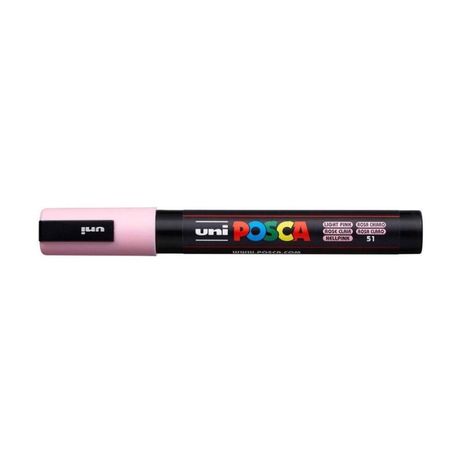 Rotulador Posca 1,8 - 2,5mm Rosa Claro
