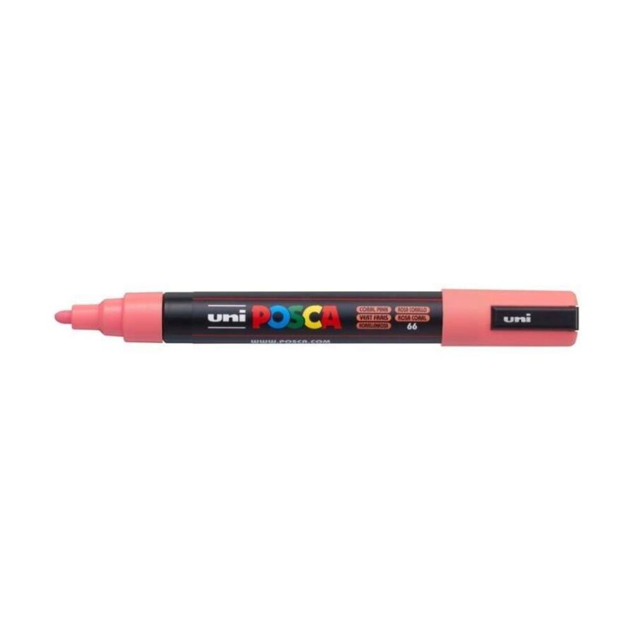 Rotulador Posca 1,8 - 2,5mm Rosa Coral
