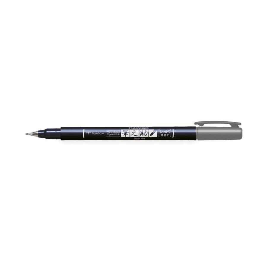 Rotulador Tombow Fudenosuke Gris