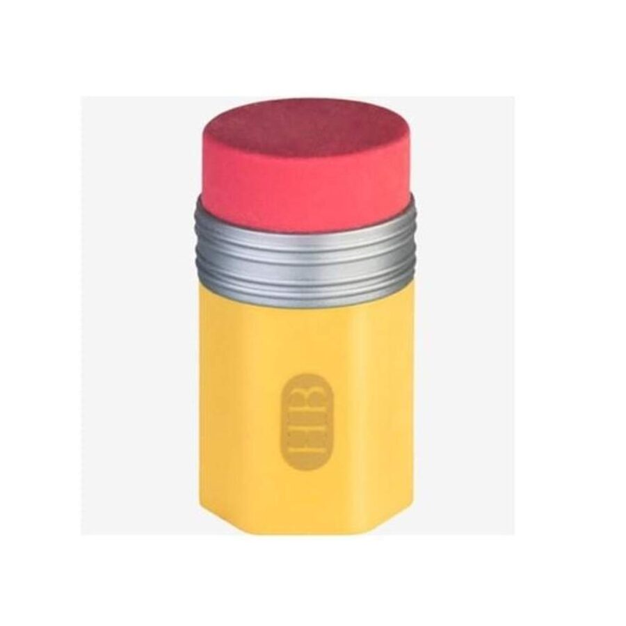 Sacapuntas Con Goma Amarillo