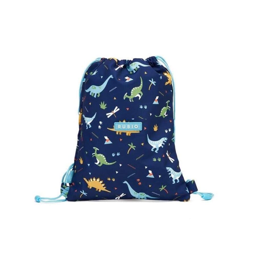 Saco Infantil Dinosaurios Rubio
