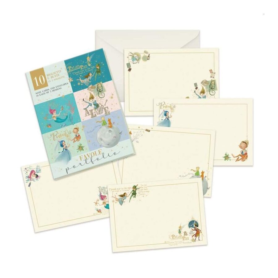 Set 10 Cartas Con Sobre Fantasía