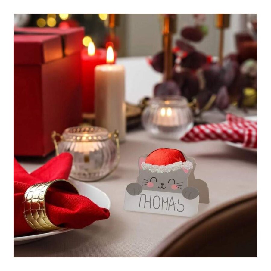 Set 12 Marcasitios Navideños