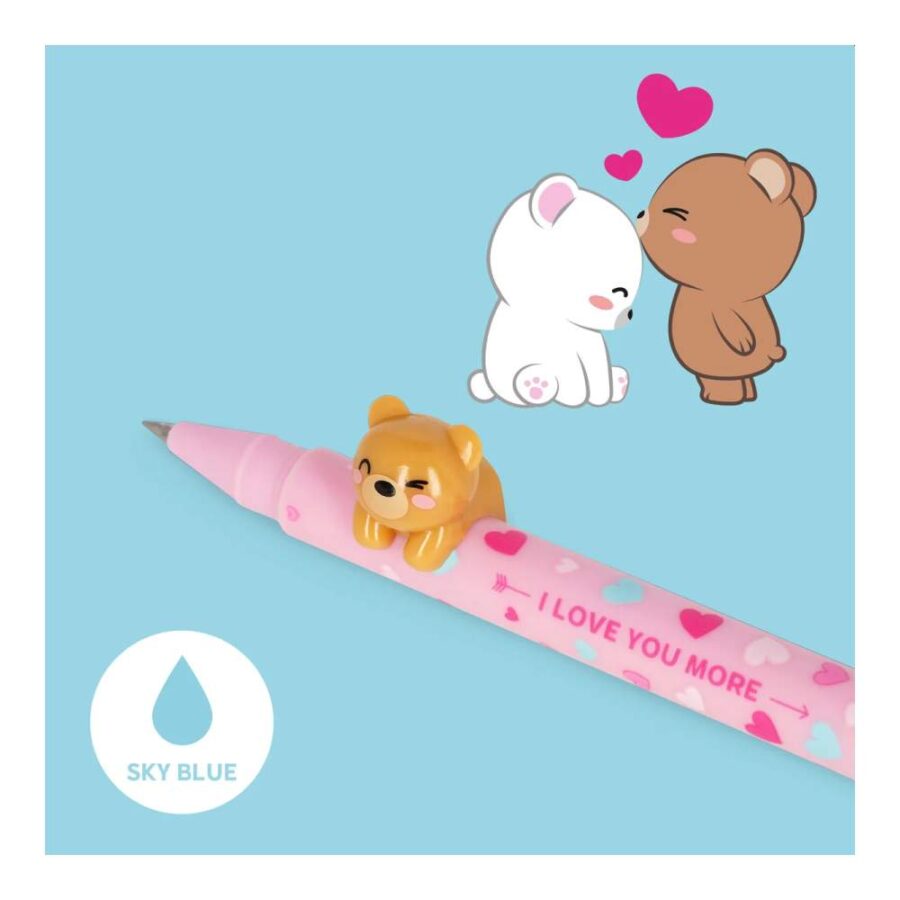 Set 2 Bolígrafos Con Animal Decorativo - Love