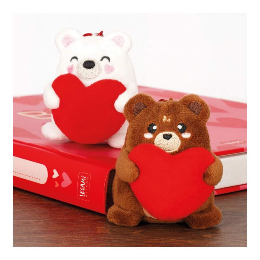 Set 2 Llaveros De Peluche