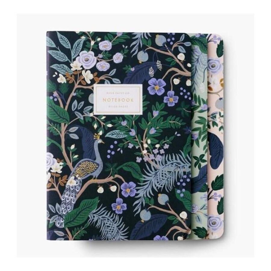 Set 3 Cuadernos Peacock