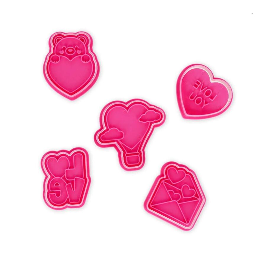 Set 5 Moldes Para Galletas
