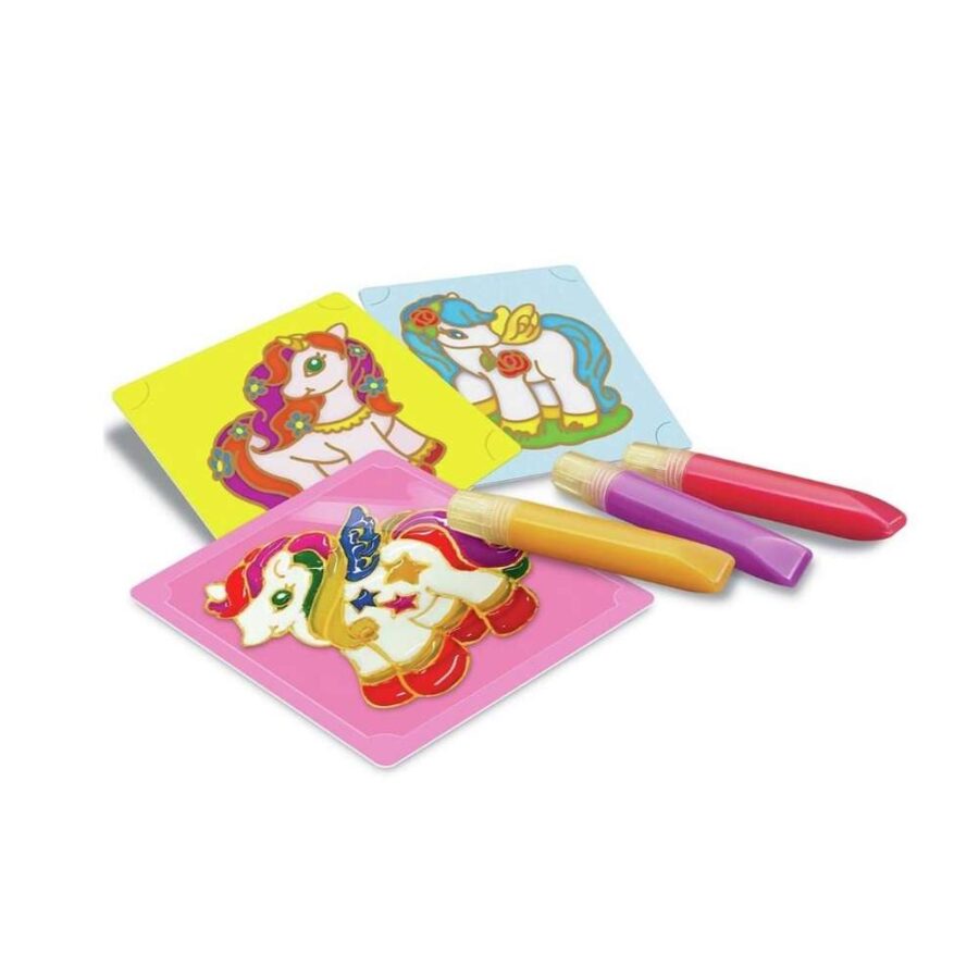 Set Arte Para Ventanas Unicornio
