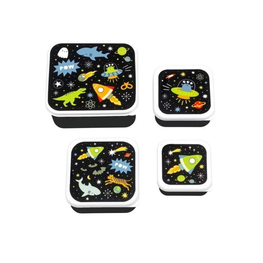 Set Cajas De Almuerzo Galaxy