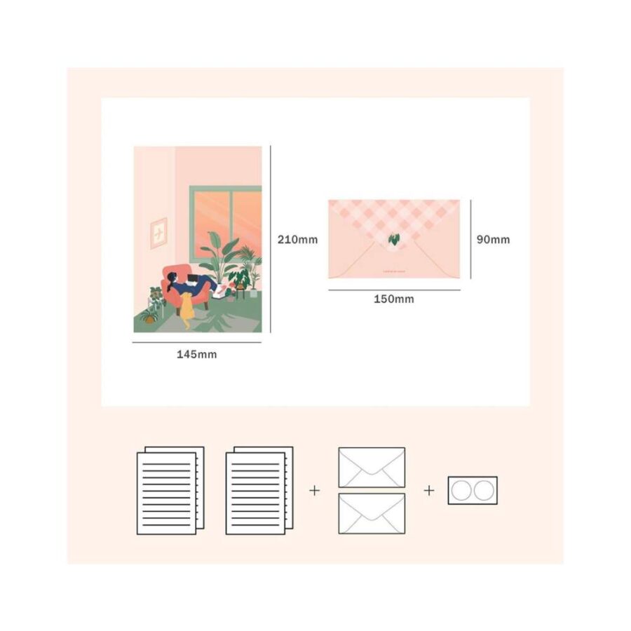 Set Carta Haru Perritos