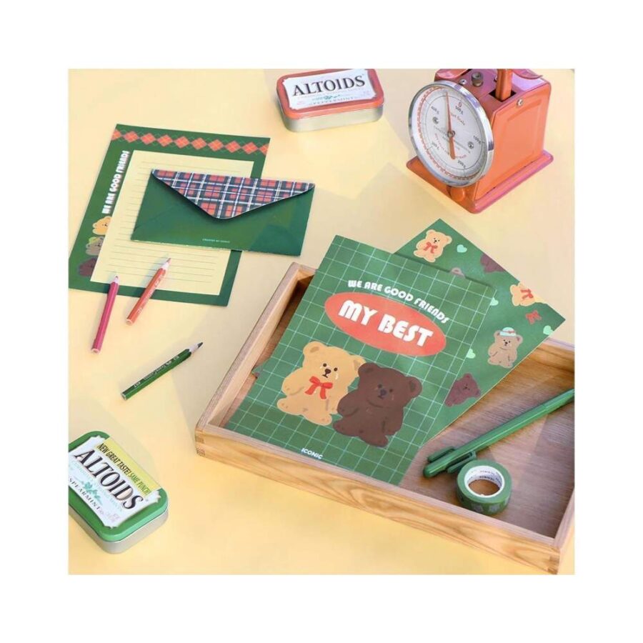 Set Carta Osito Teddy