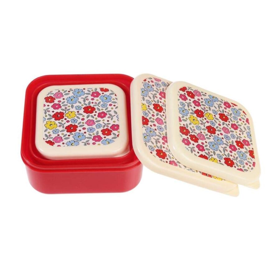 Set De 3 Cajas Almuerzo Tilde