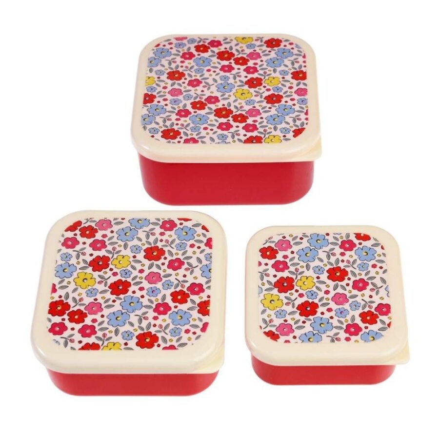 Set De 3 Cajas Almuerzo Tilde