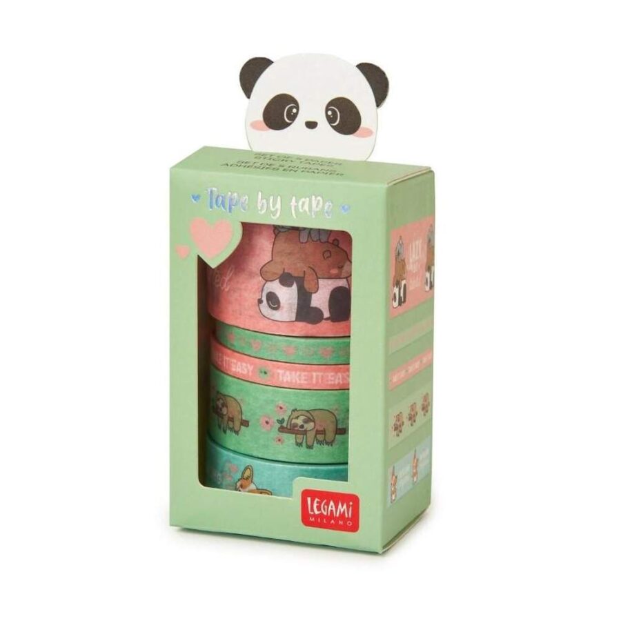 Set De 5 Cintas Adhesivas De Papel