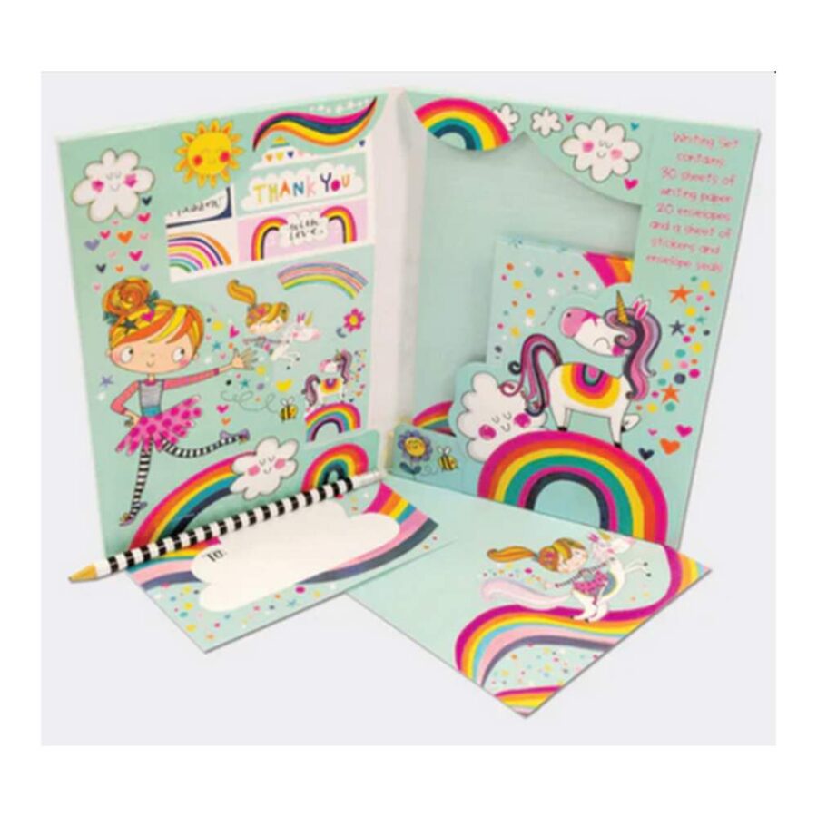Set De Escritura Magical Rainbow