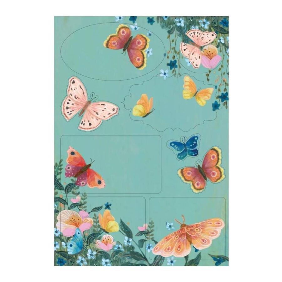 Set De Escritura Nc Dreamland Butterflies