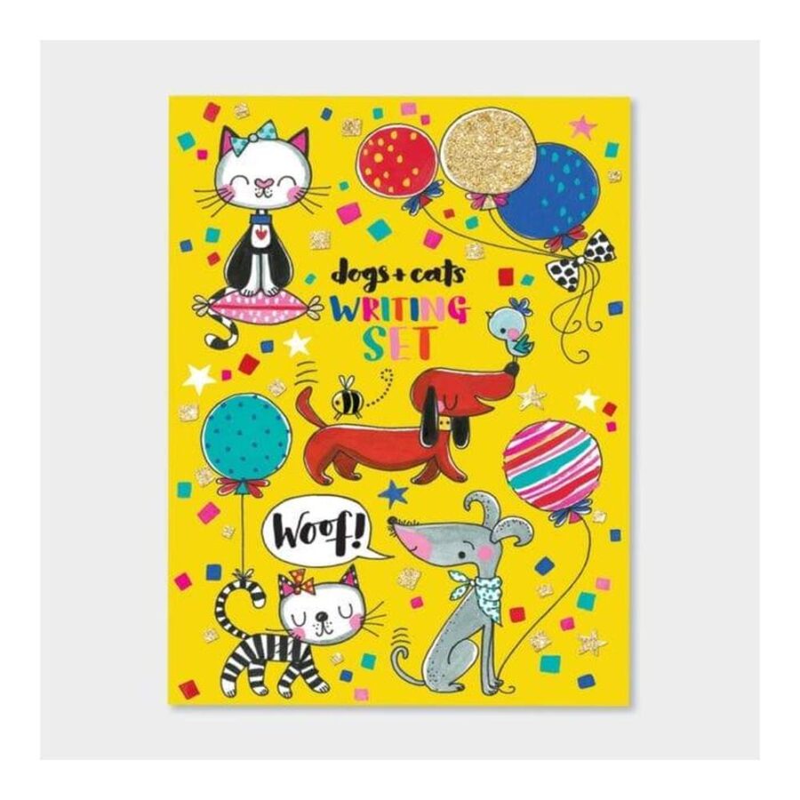 Set De Escritura Perros Y Gatos