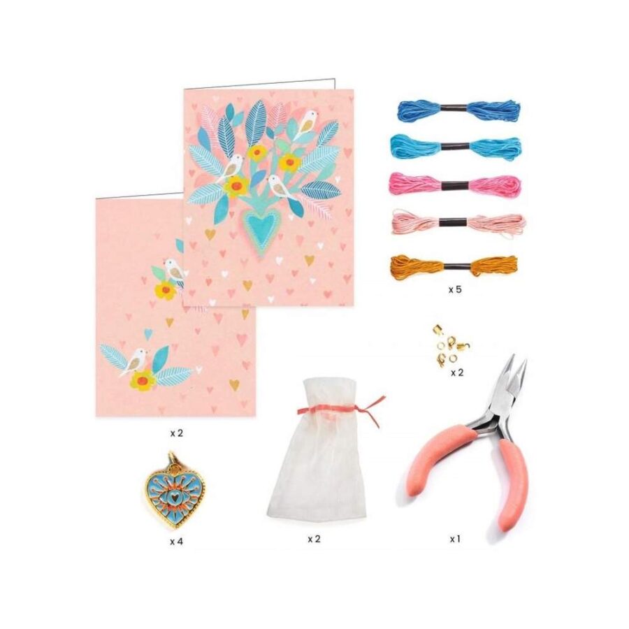 Set De Joyas Amistades Y Corazones