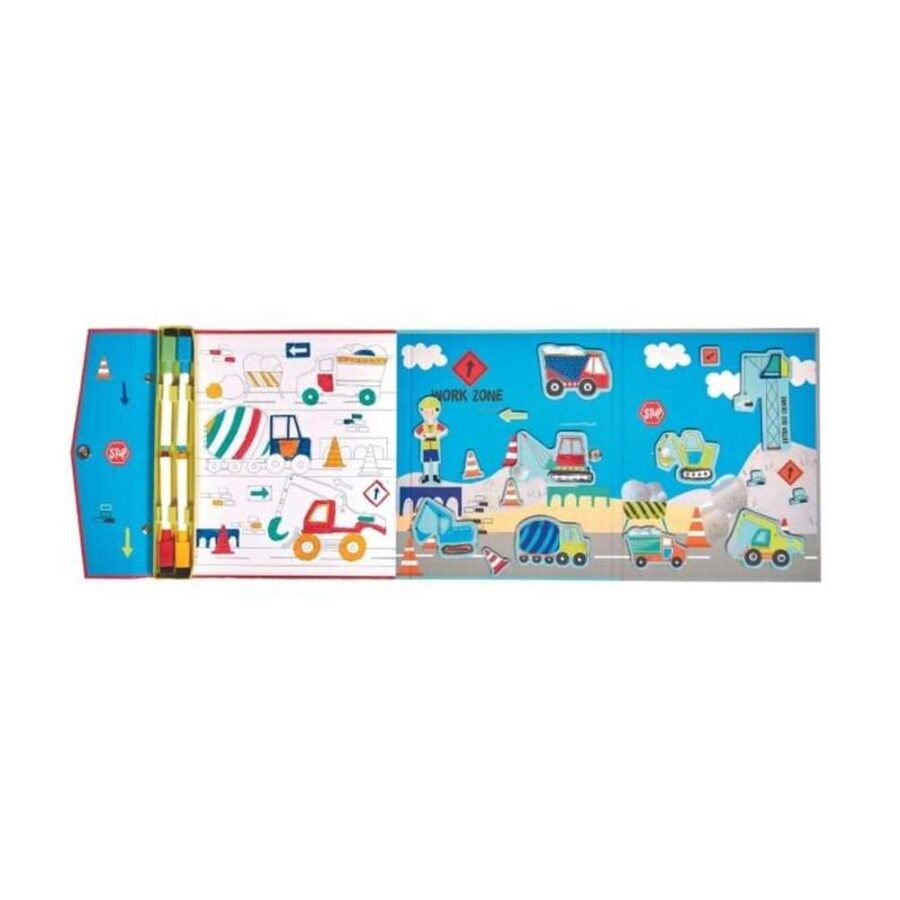 Set De Juegos Magnéticos Vehículos
