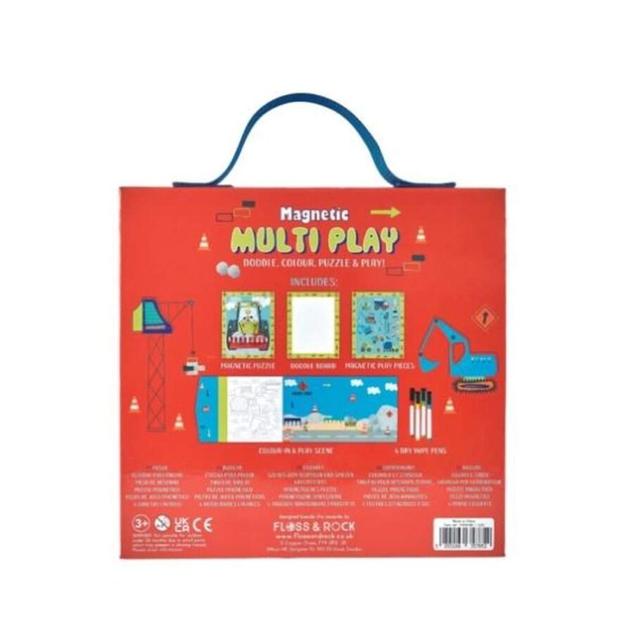 Set De Juegos Magnéticos Vehículos