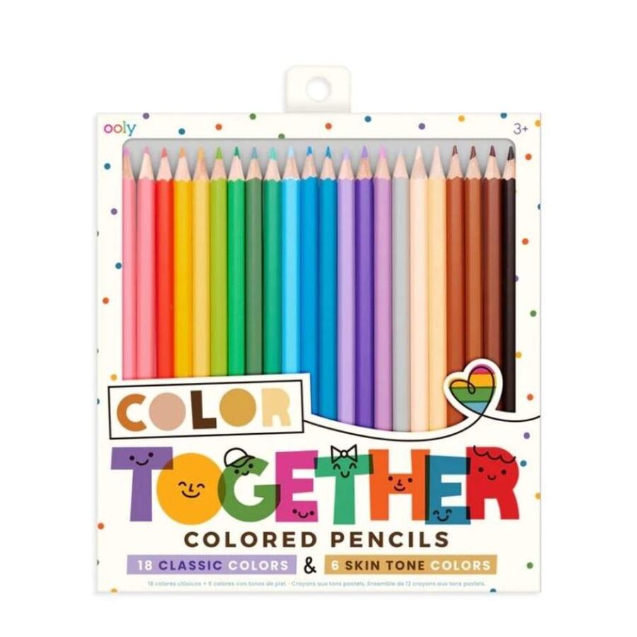 Set De Lapices De Colores Together