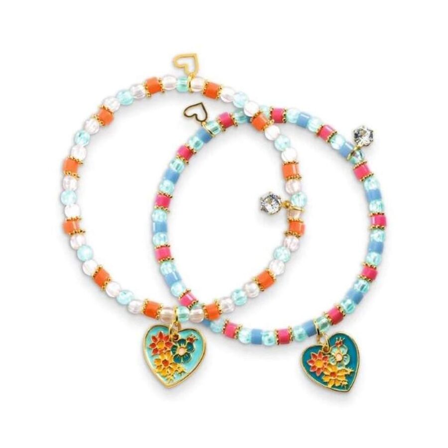 Set Joyas Ensartado Corazón