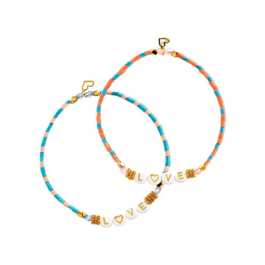 Set Joyas Ensartado Letras
