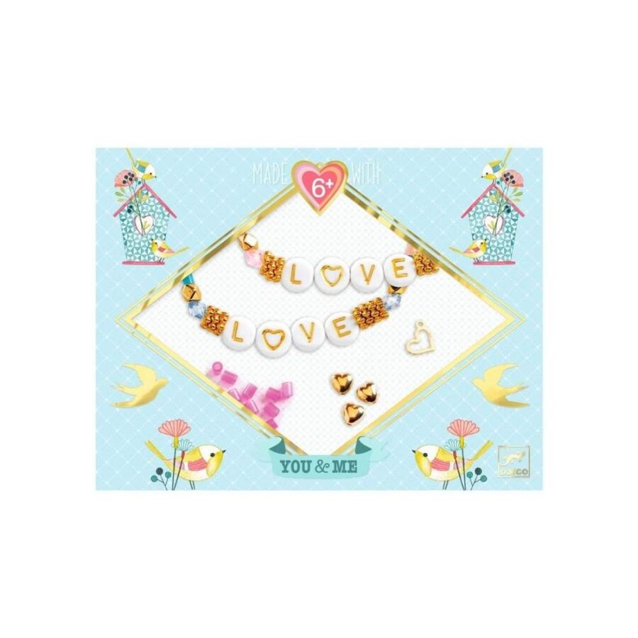 Set Joyas Ensartado Letras
