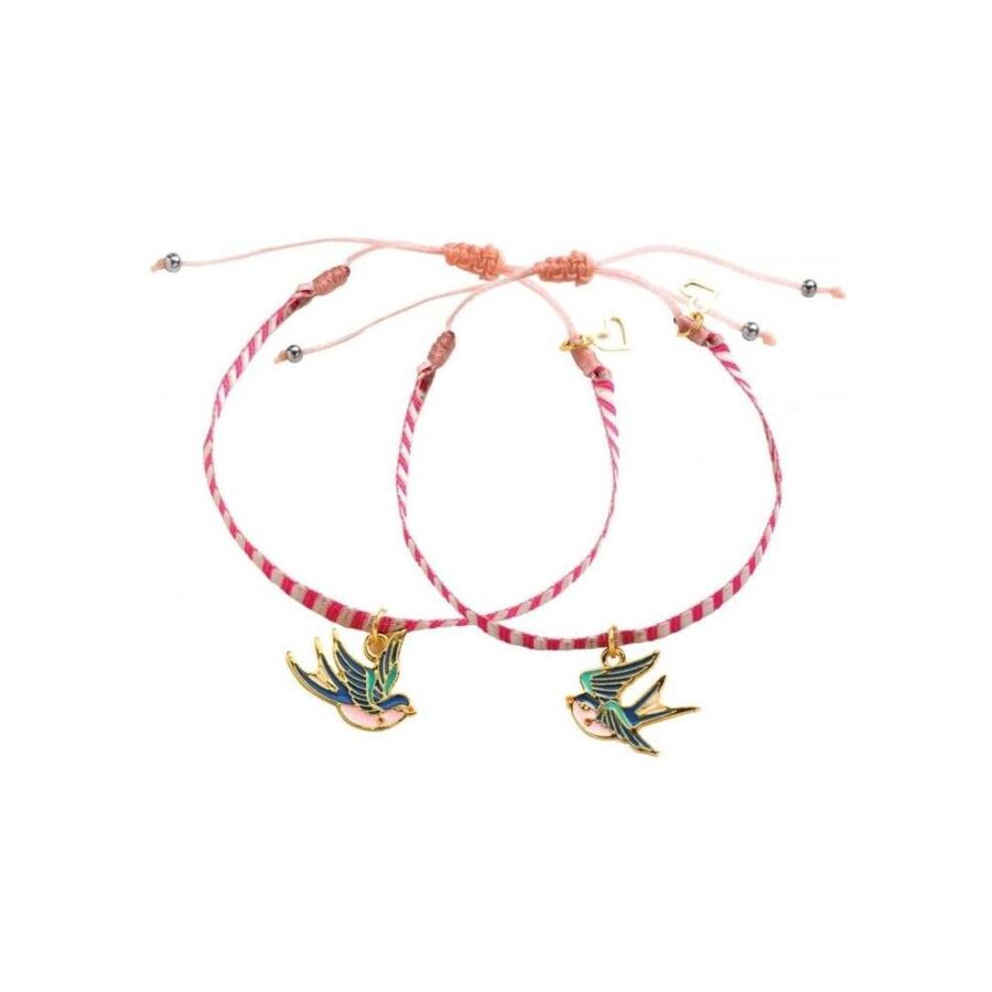 Set Joyas Lazos Y Pájaros