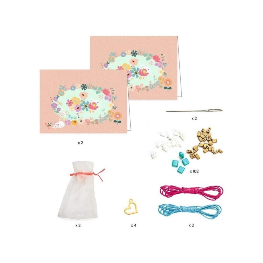 Set Joyas Tila Y Flores