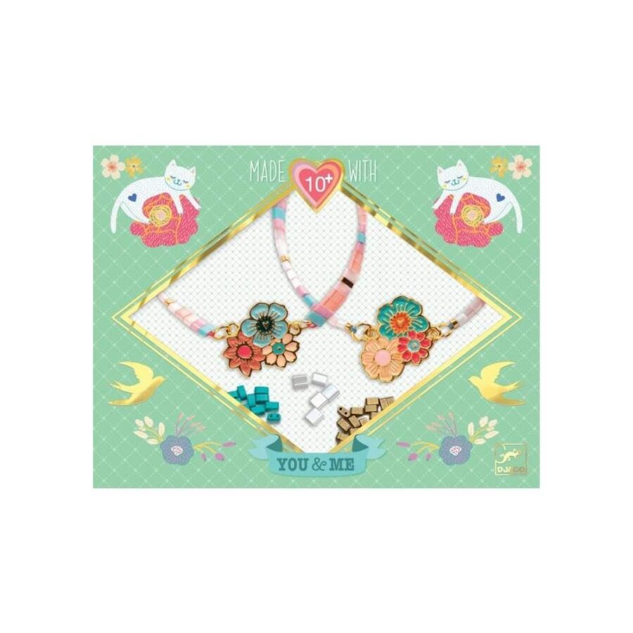 Set Joyas Tila Y Flores