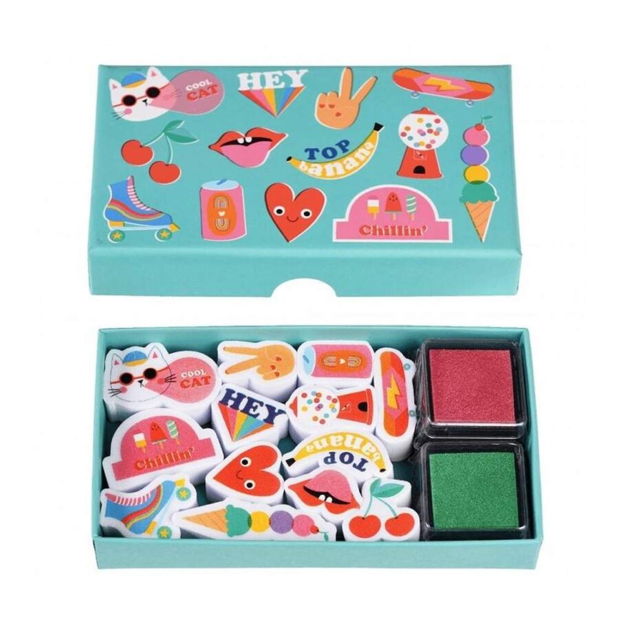 Set Mini Sellos Top Banana