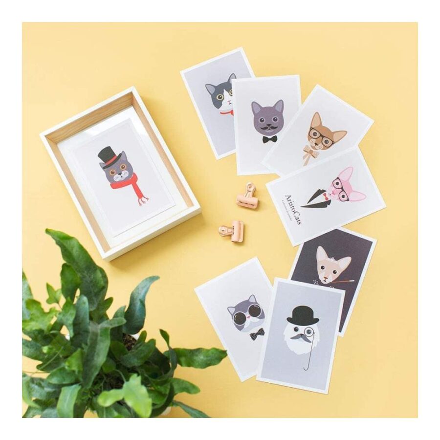 Set Postales Aristocats